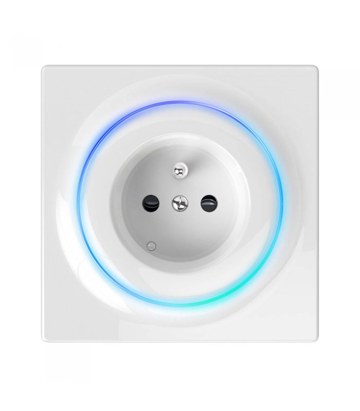 Walli zásuvka FIBARO - Biela