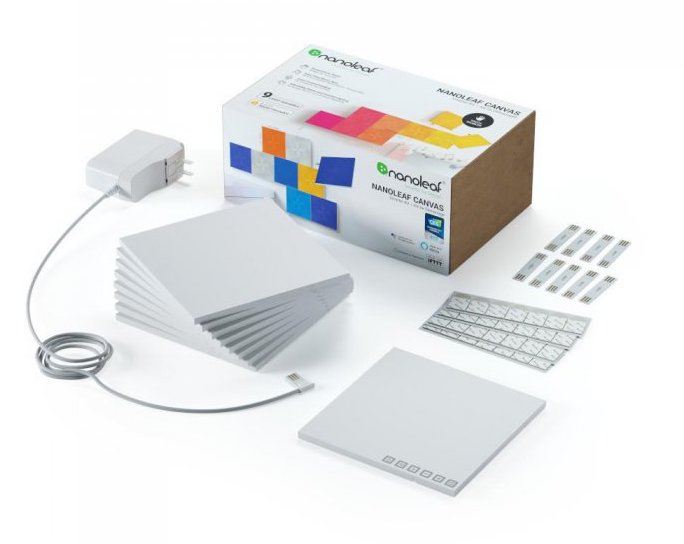 NanoLeaf CANVAS smarter kit 9