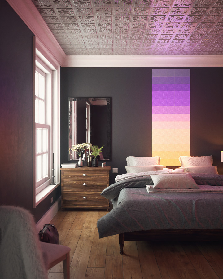 NanoLeaf CANVAS smarter kit 9