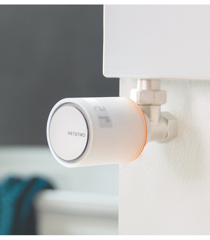 Inteligentné radiatorové hlavice Netatmo - Starter Pack