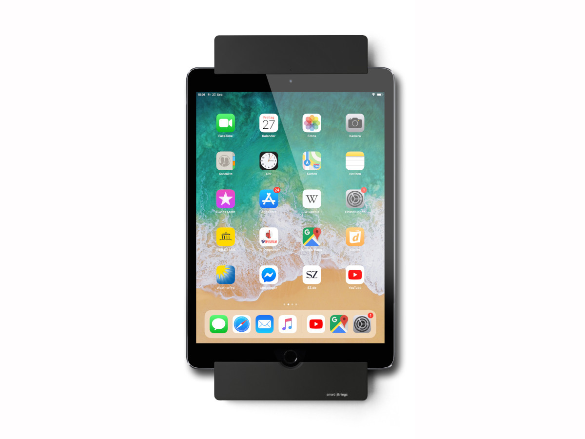 sDock A10 ( čierna ) - Otočný nástenný držiak pre iPad