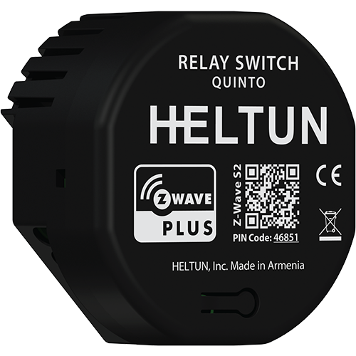 Heltun Quinto - 5 kanálové Z-Wave relé