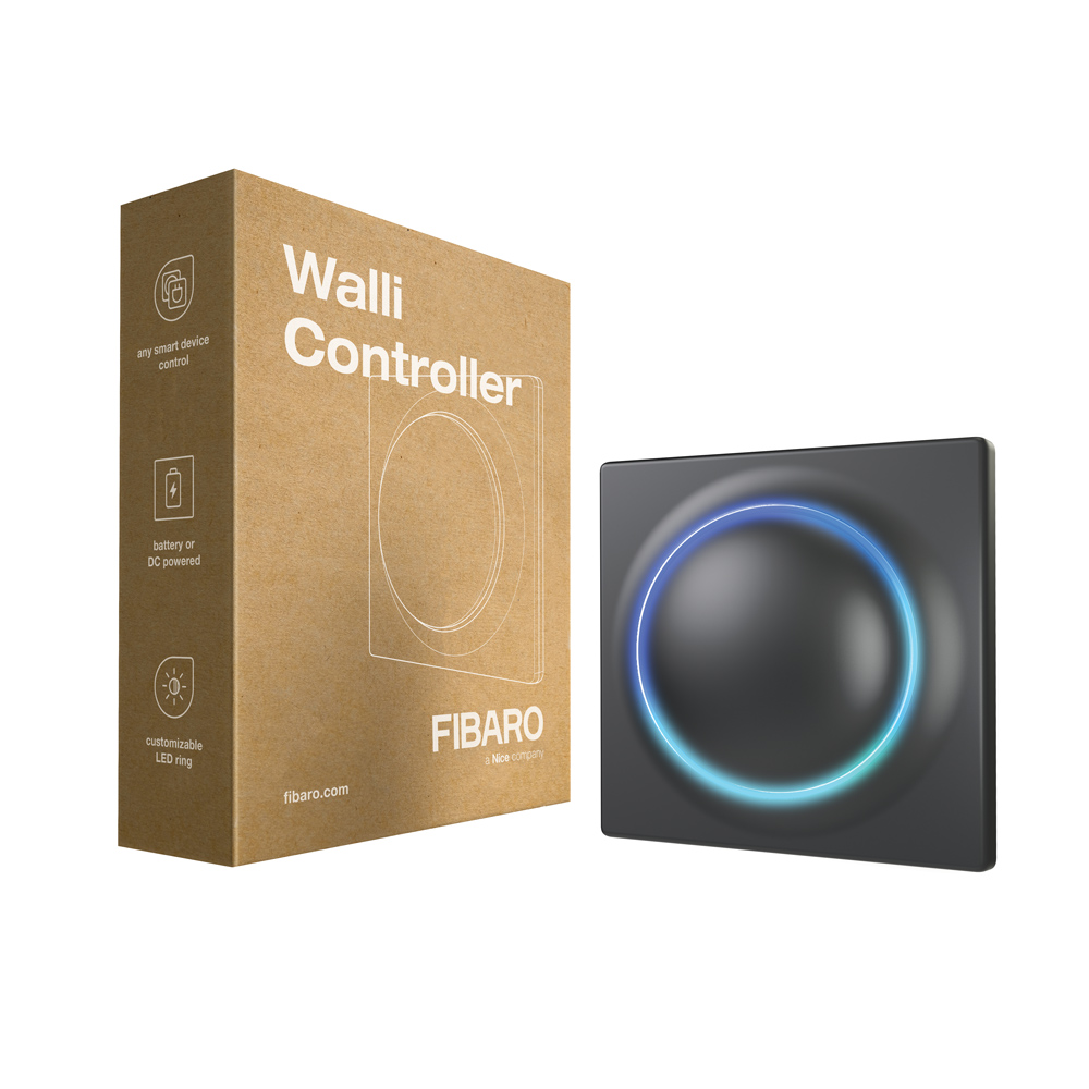 Walli kontrolér FIBARO - Antracyt