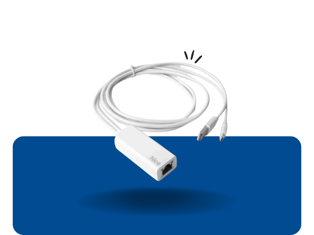 Nice HubNetworkLink - Pripojenie FIBARO HC3L pomocou LAN
