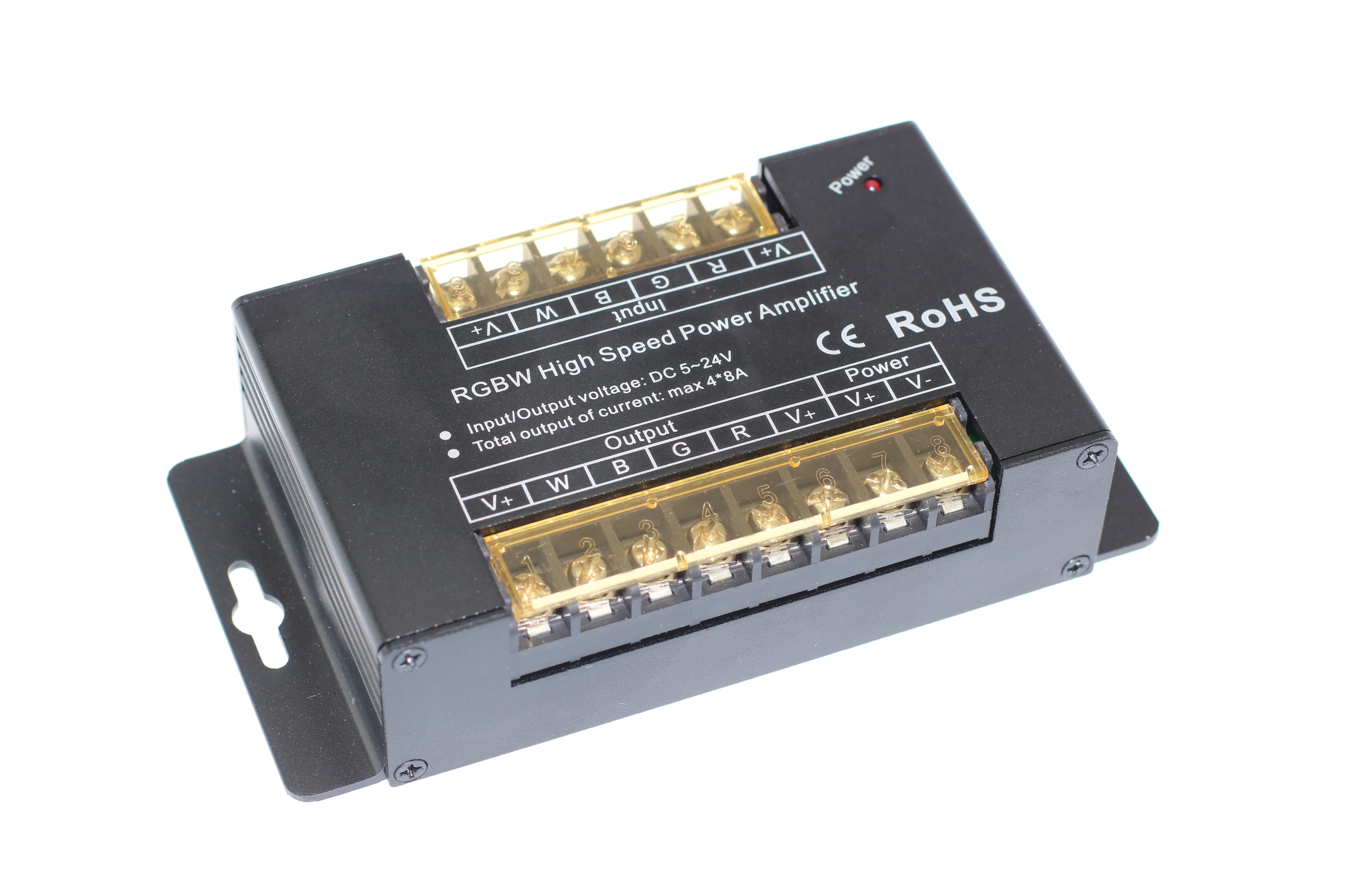 RGB+W LED zosilňovač AP103 4x8A