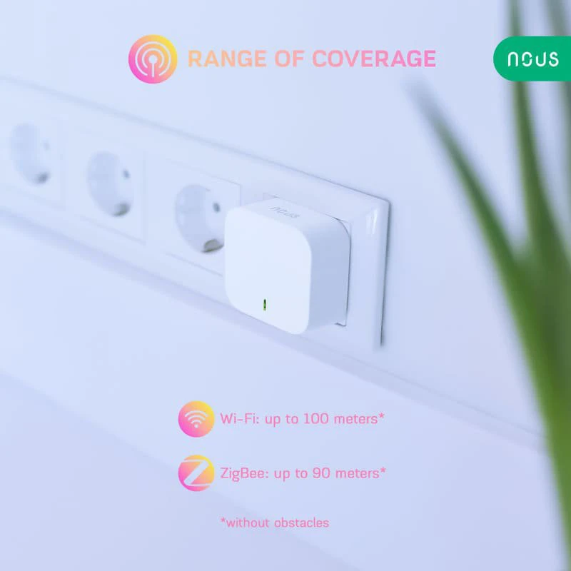 Nous Smart ZigBee a Bluetooth Brána pre TUYA