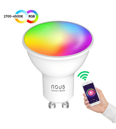 Nous Smart RGBW Žiarovka GU10 pre TUYA a Matter