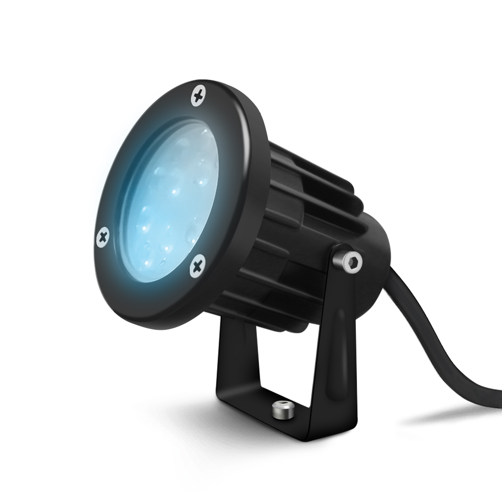 ZigBee PRO záhradné svetlo RGB+CCT Gledopto 24V DC