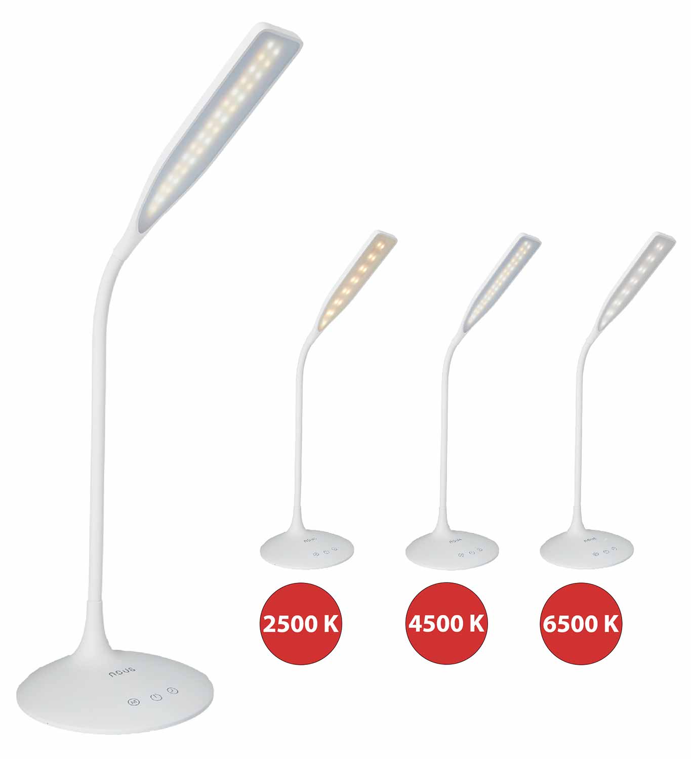 Smart Stolová Lampa WiFi Nous S1 biela