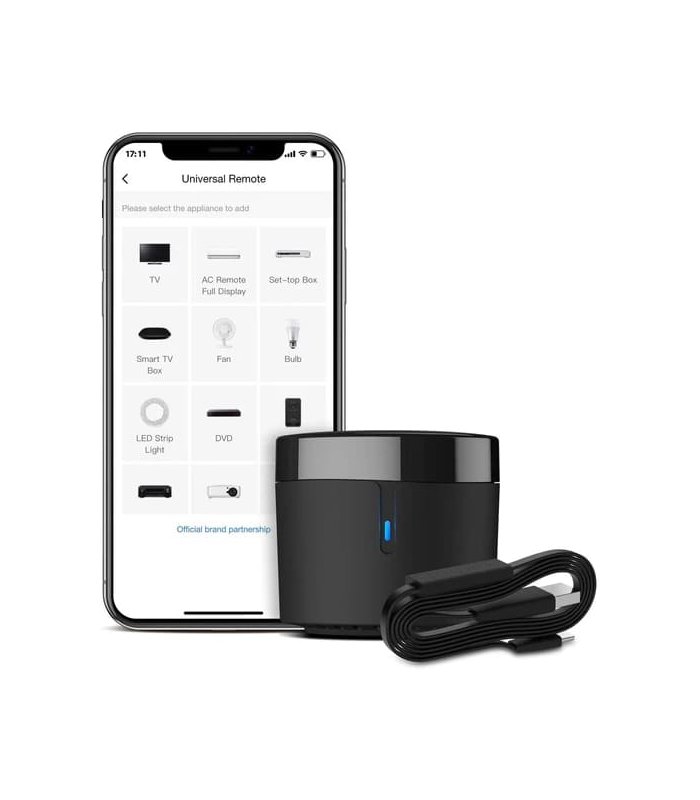 BroadLink RM4 mini + senzor teploty a vlhkosti
