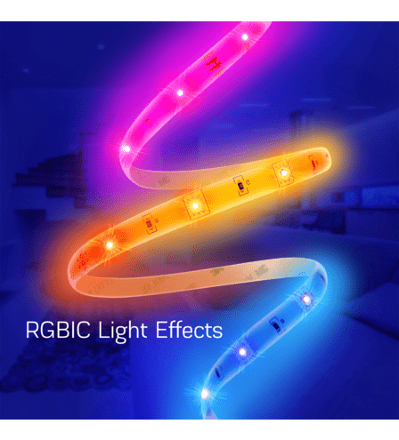 LED Pás RGB+IC 10m WiFi pre TUYA