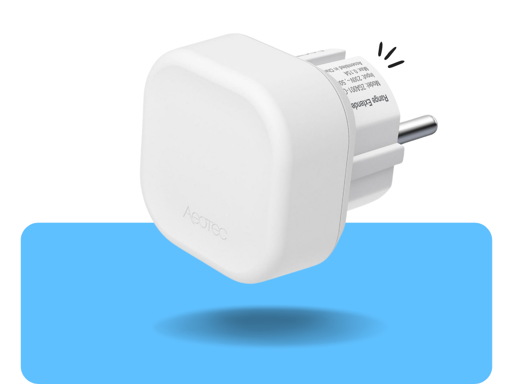 Zosilňovač signálu Zigbee - Aeotec Range Extender Zi