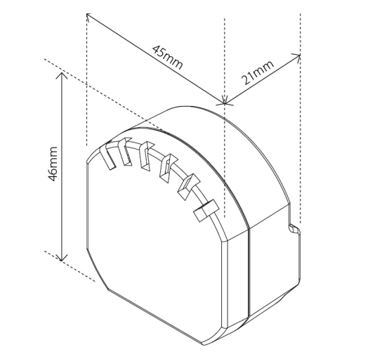 HeatIT Transformer - 3.3V, 5V a 12V zdroj do krabičky