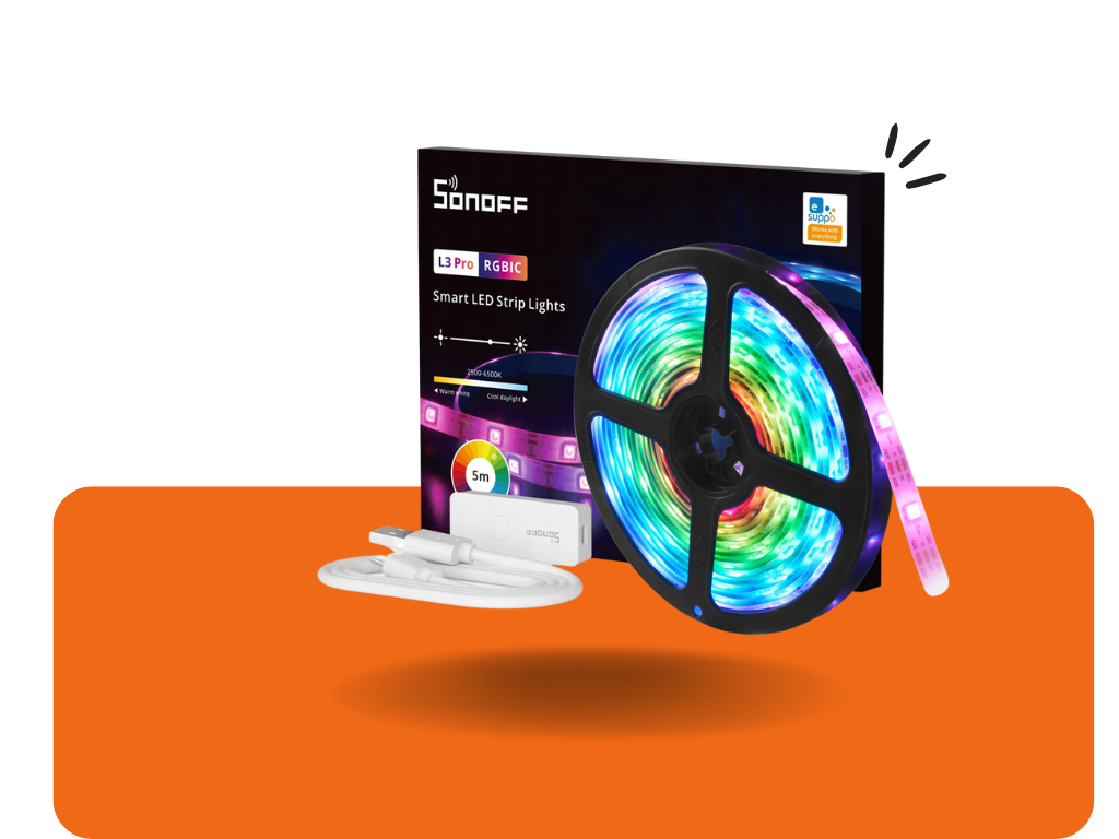 Sonoff RGB-IC PRO LED pás 5m