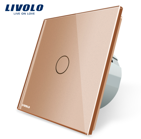 LIVOLO VL-C701T-13 Časovaný vypínač č.1 zlatý