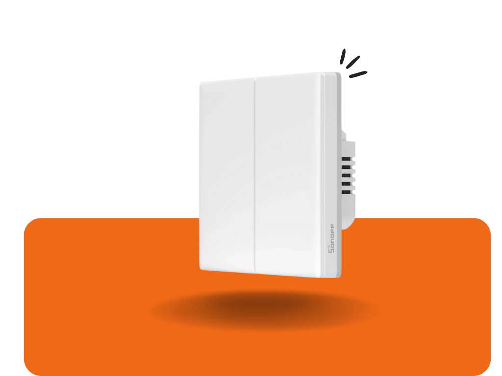 Sonoff TX Ultimate 2 kanálový WiFi dotykový vypínač s podsvietením