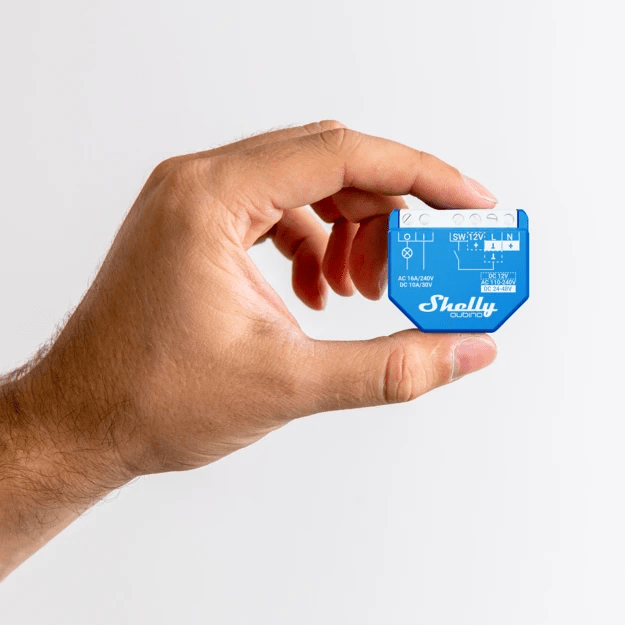 Shelly Qubino Wave 1 (Z-Wave 16A spínacie relé)