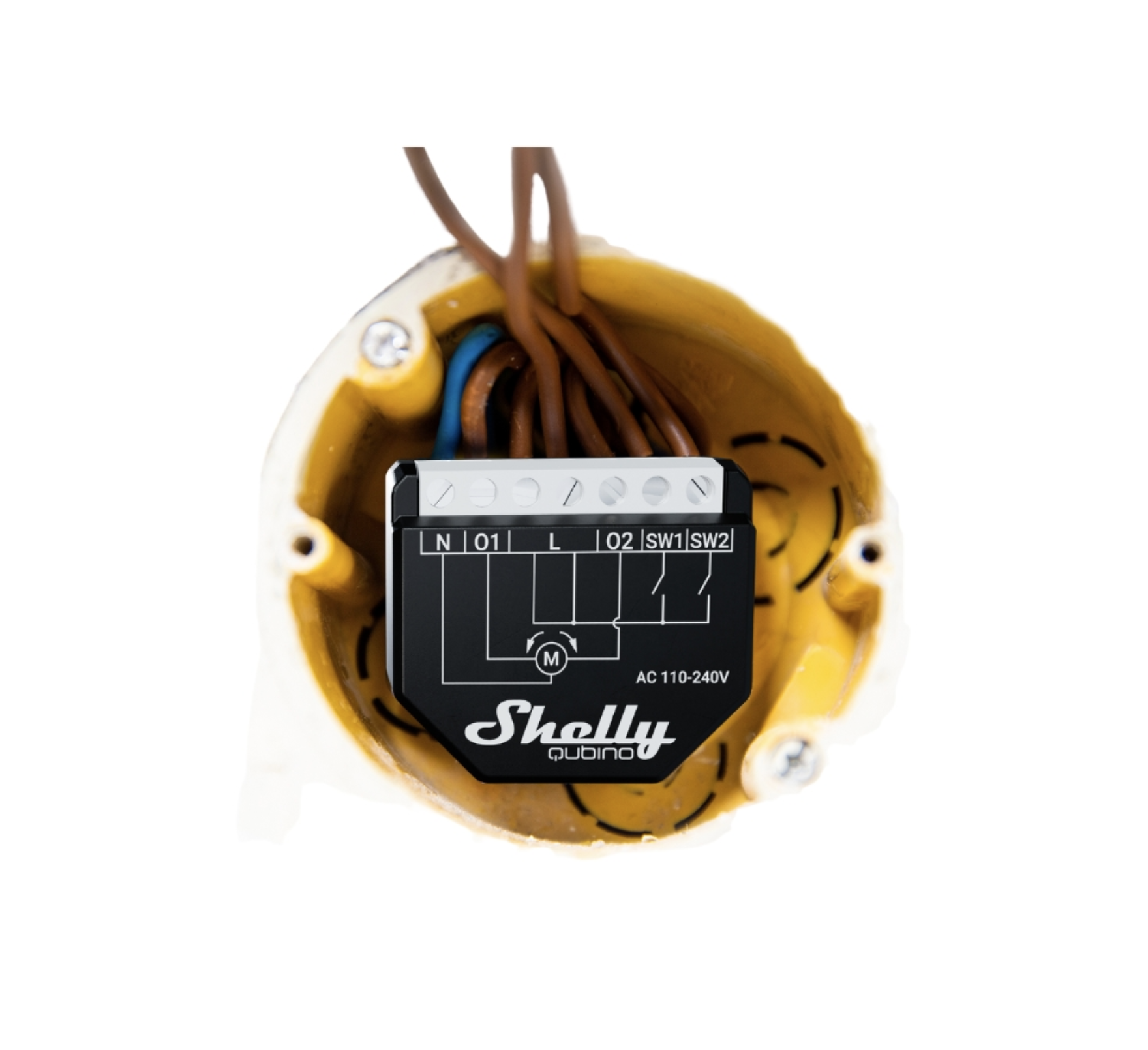 Shelly Wave Shutter (ovládač motorov)