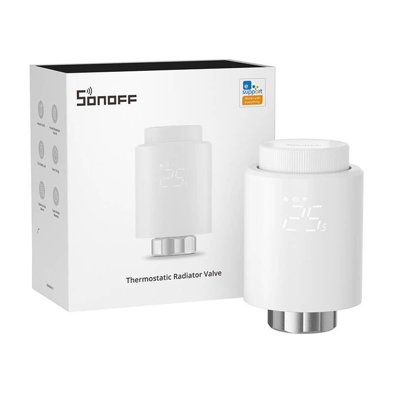 Sonoff radiátorová hlavica Zigbee TRVZBR