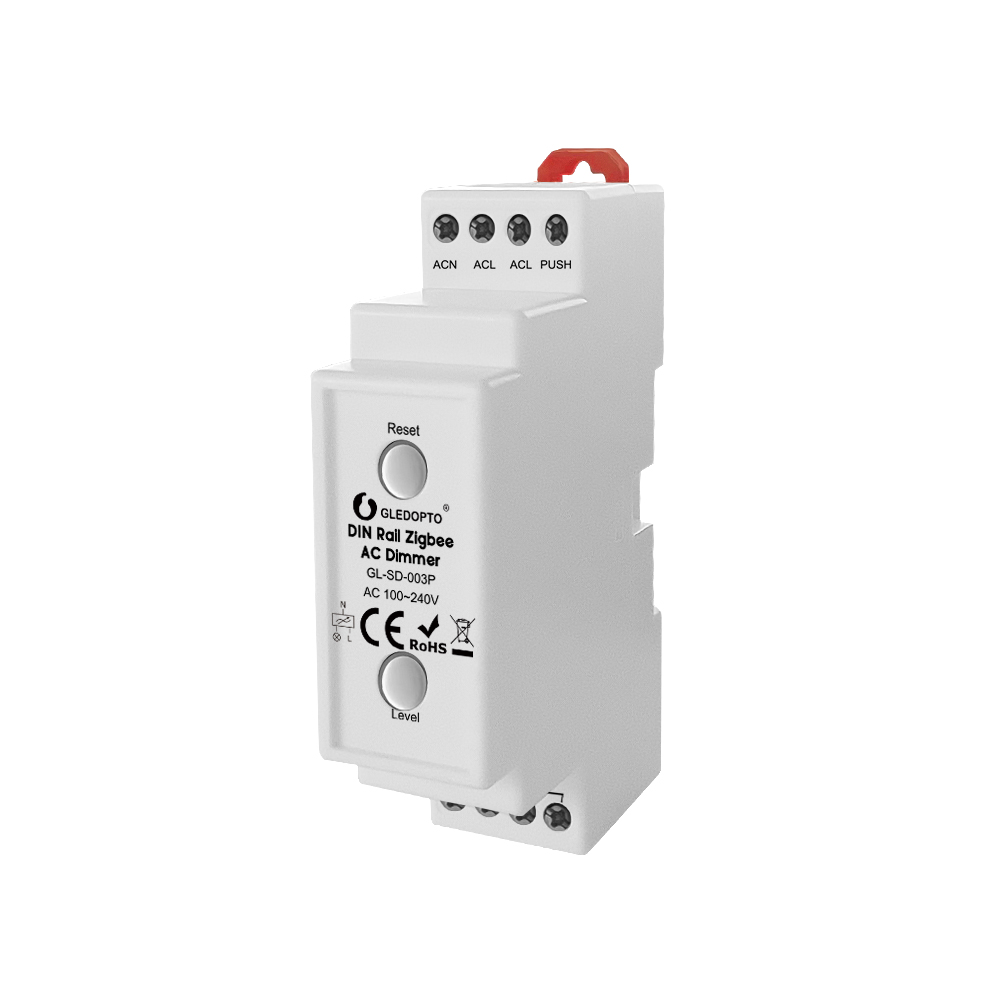PRO AC Stmievač na DIN lištu Zigbee 3.0 gledopto
