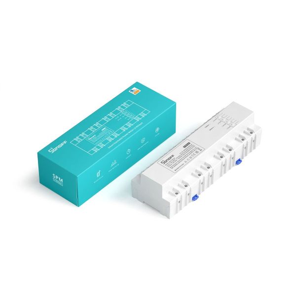 SONOFF Smart rozšíriteľný merač energie - 4 kanálové prídavné relé