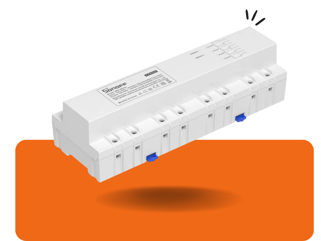 SONOFF Smart rozšíriteľný merač energie - 4 kanálové prídavné relé