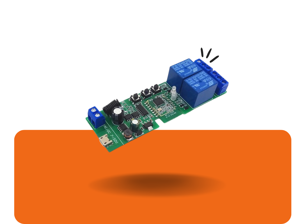 2-relé SmartWise 5-32V RF+Zigbee