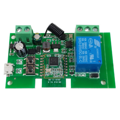 1-kanálové relé SmartWise 5-32V RF+Zigbee