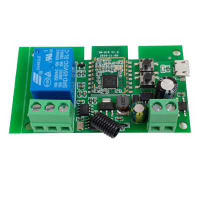 1-kanálové relé SmartWise 5-32V RF+Zigbee