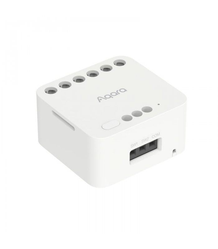 Aqara dvojité spínacie relé T2 (AQARA Dual Relay Module T2)