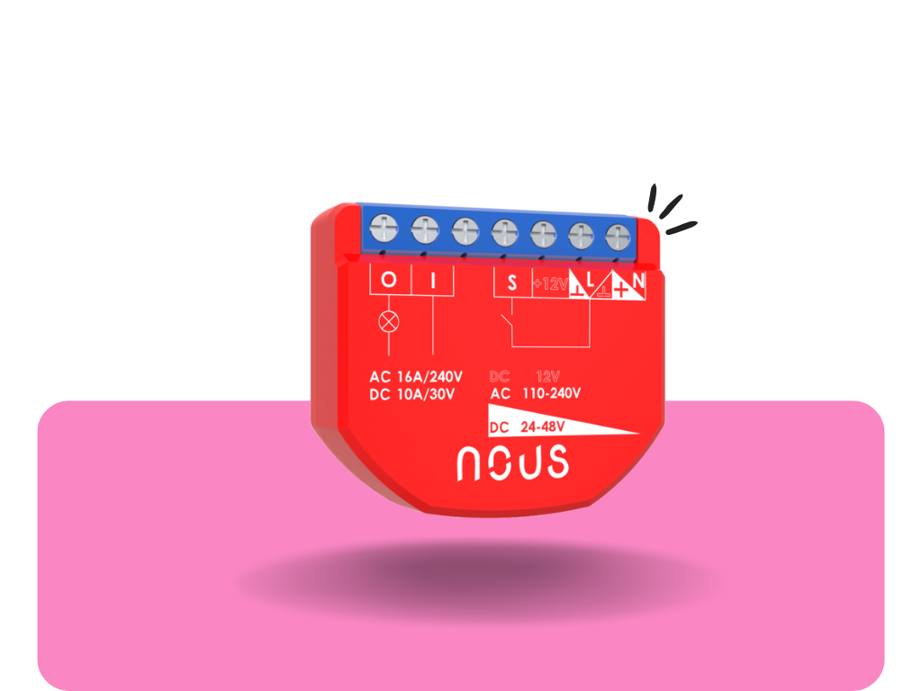 Nous B1Z Smart Zigbee relé(1 kanál, bez merania)