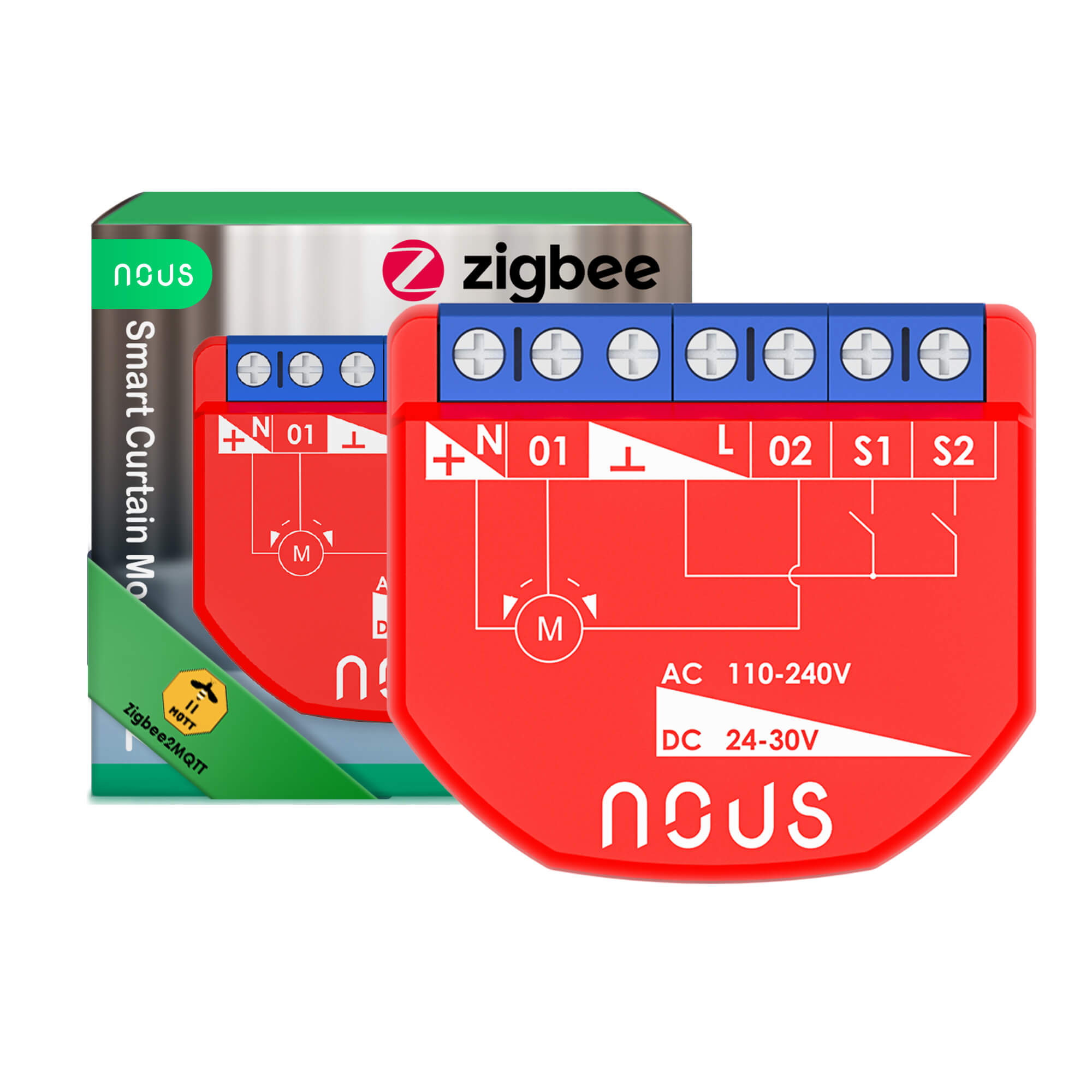 Nous B4Z Smart Zigbee roletový modul