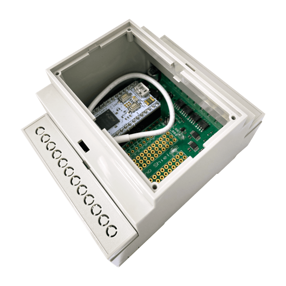 Z-Uno 2 Shield DIN (Z-Wave 700 modul pre Arduino)