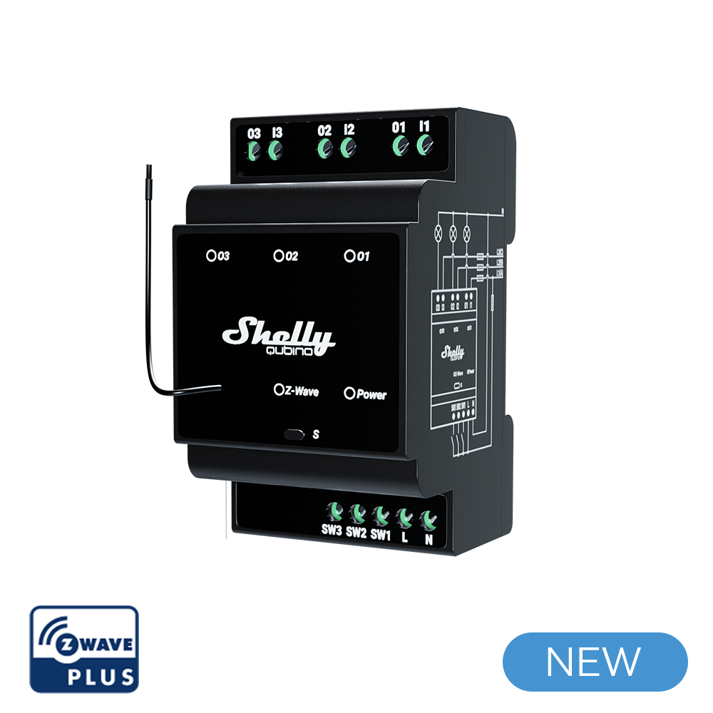 Shelly Wave Pro 3 (Z-Wave Long Range)