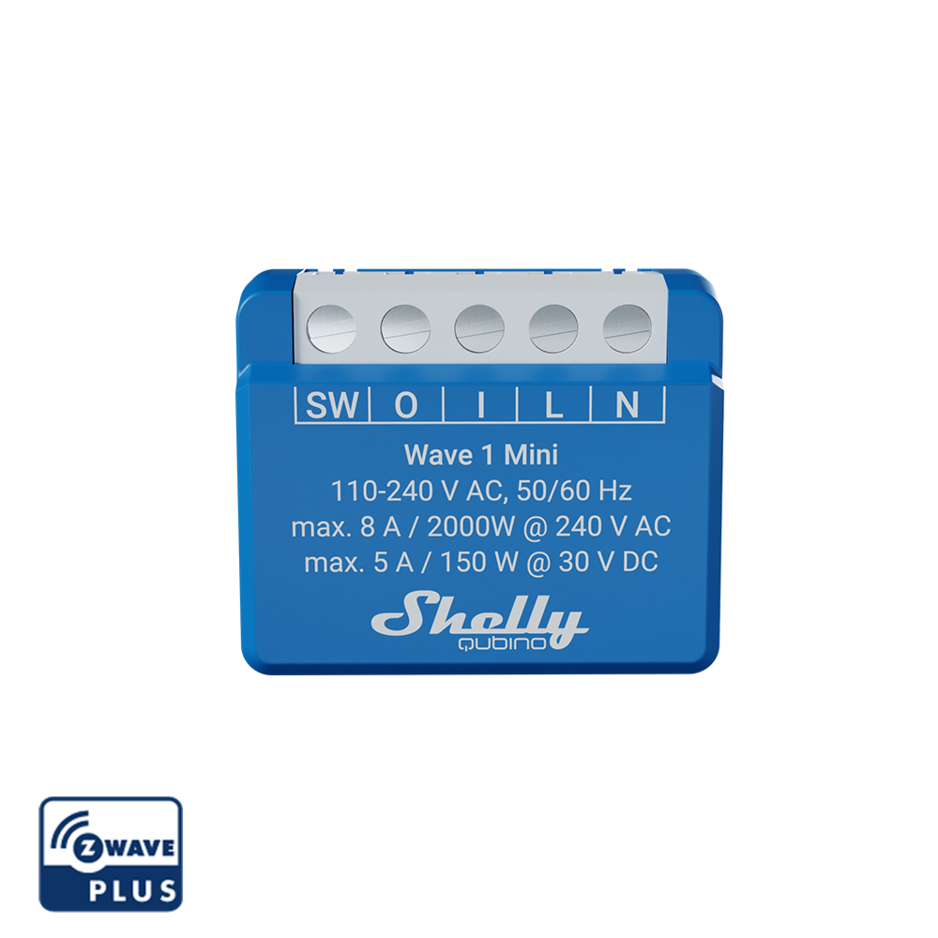 Shelly Wave 1 Mini LR (Z-Wave Long Range)