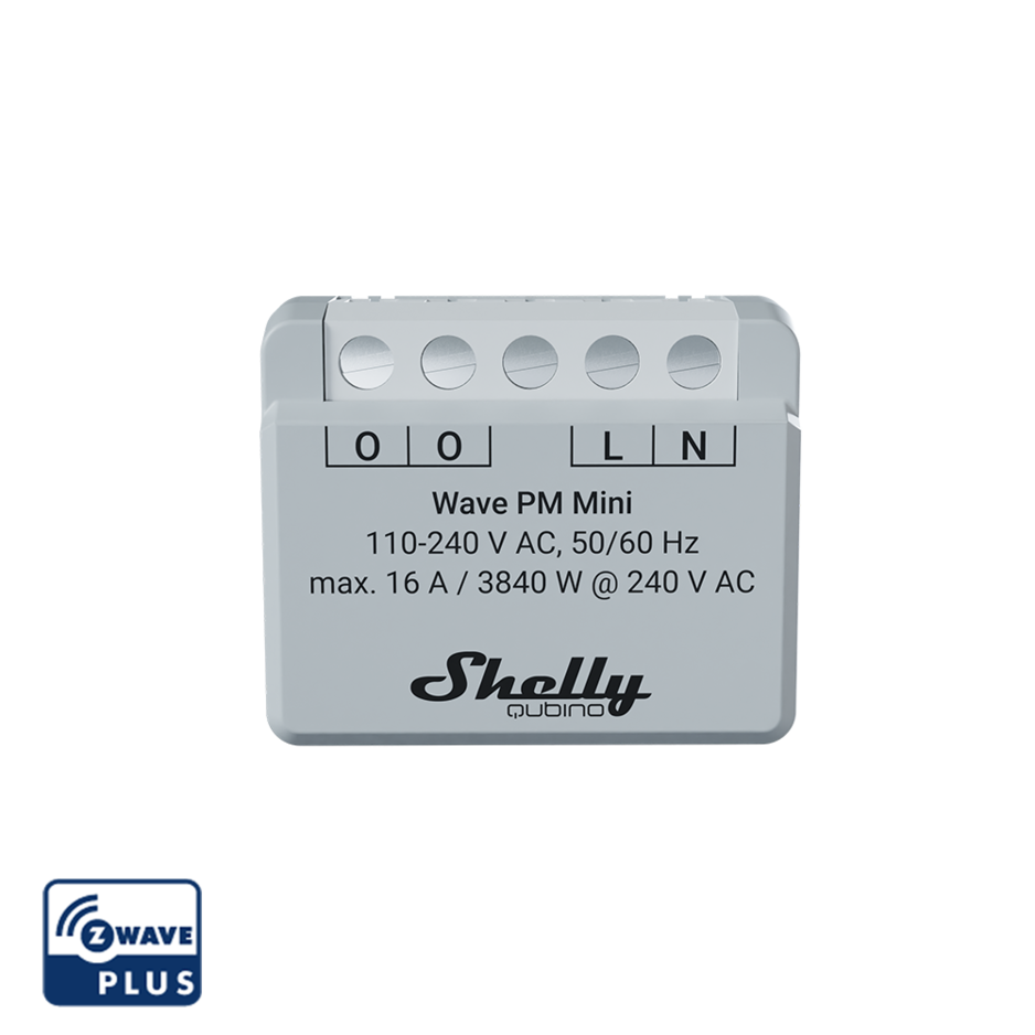 Shelly Wave PM Mini - merač spotreby