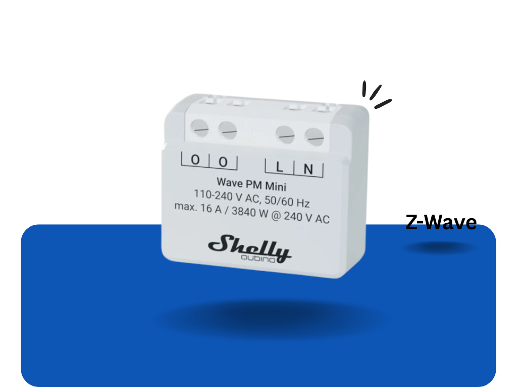 Shelly Wave PM Mini - merač spotreby