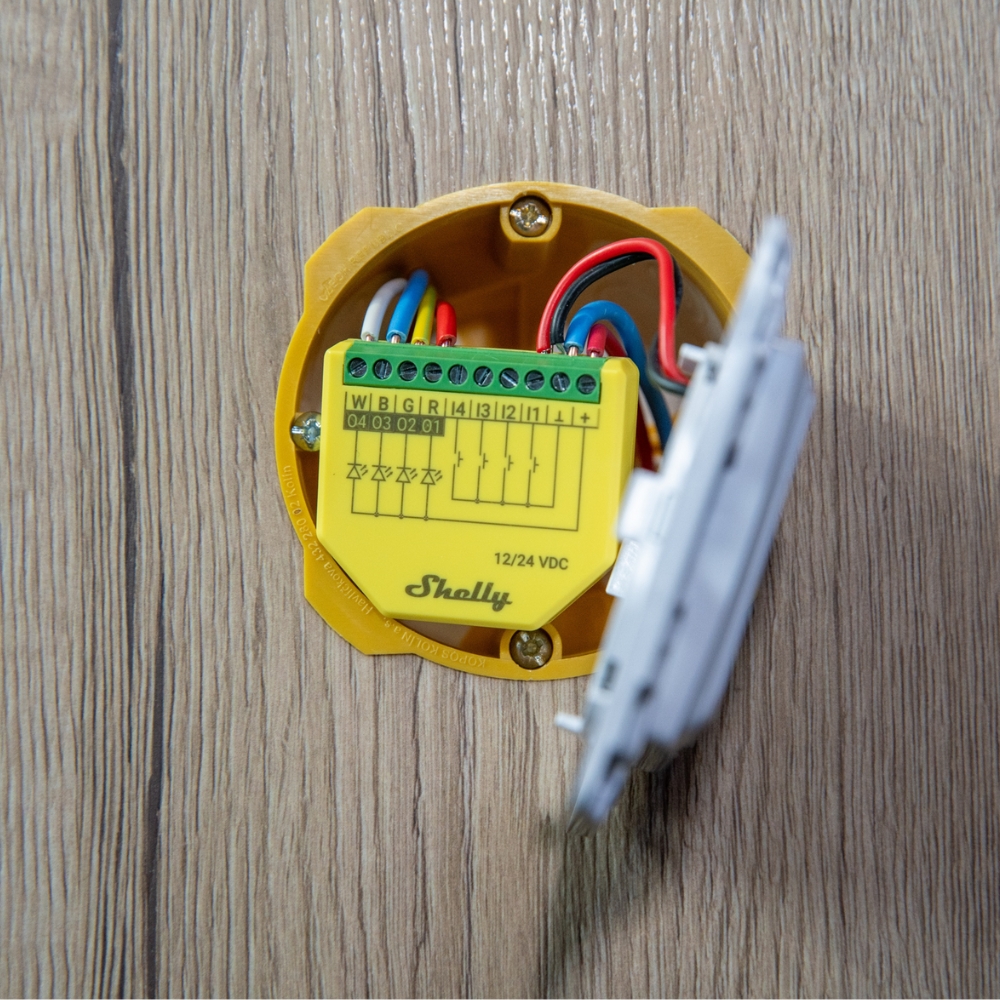 Shelly Plus RGBW PM - Wifi RGBW modul