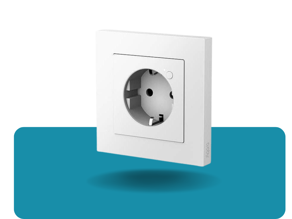 AQARA Smart Zigbee zásuvka (WP-P01D) - AQARA H2 smart Zigbee 3.0 wall socket