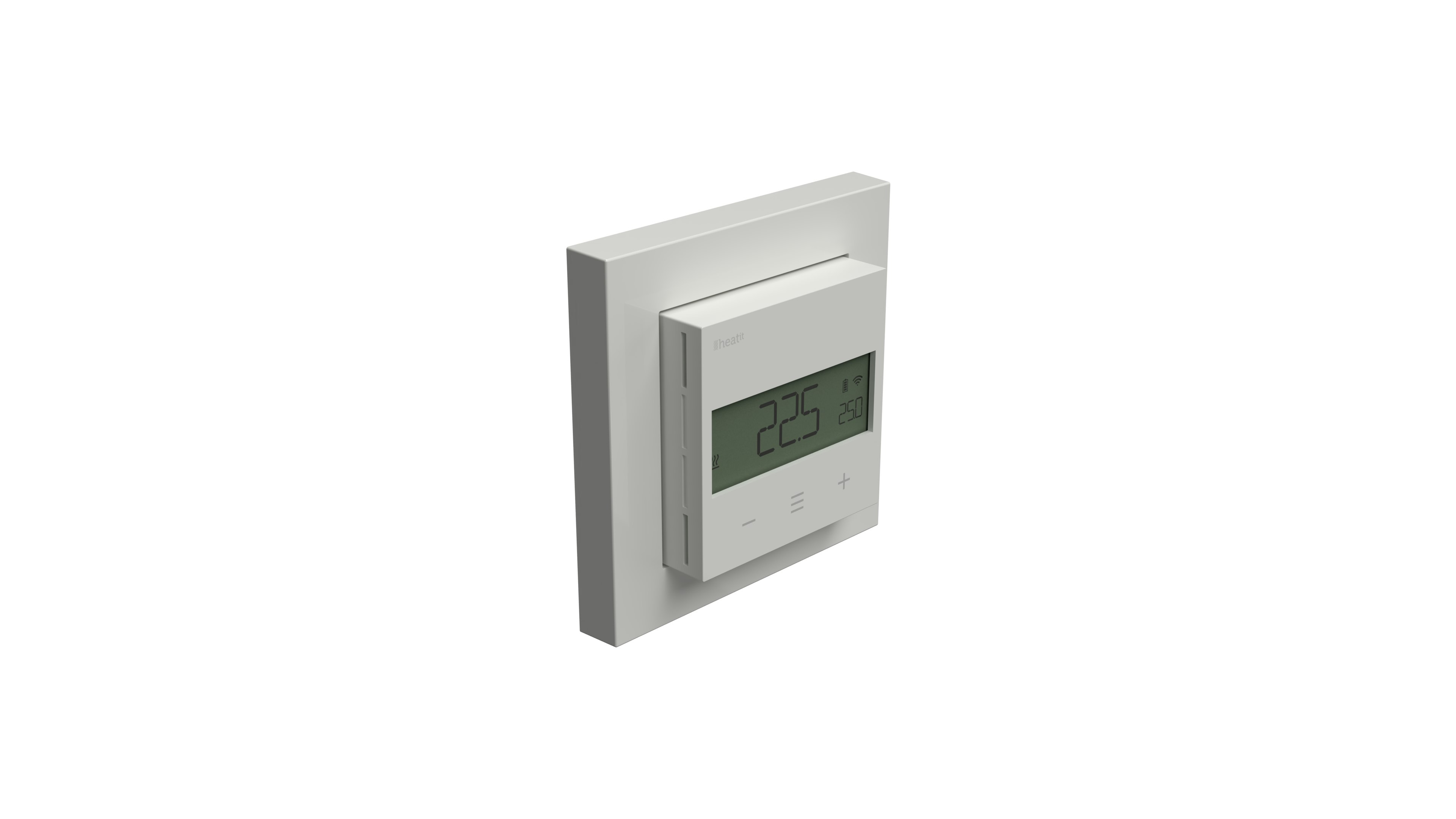 HeatIT Z-Temp3 bezdrôtový Z-Wave termostat biely