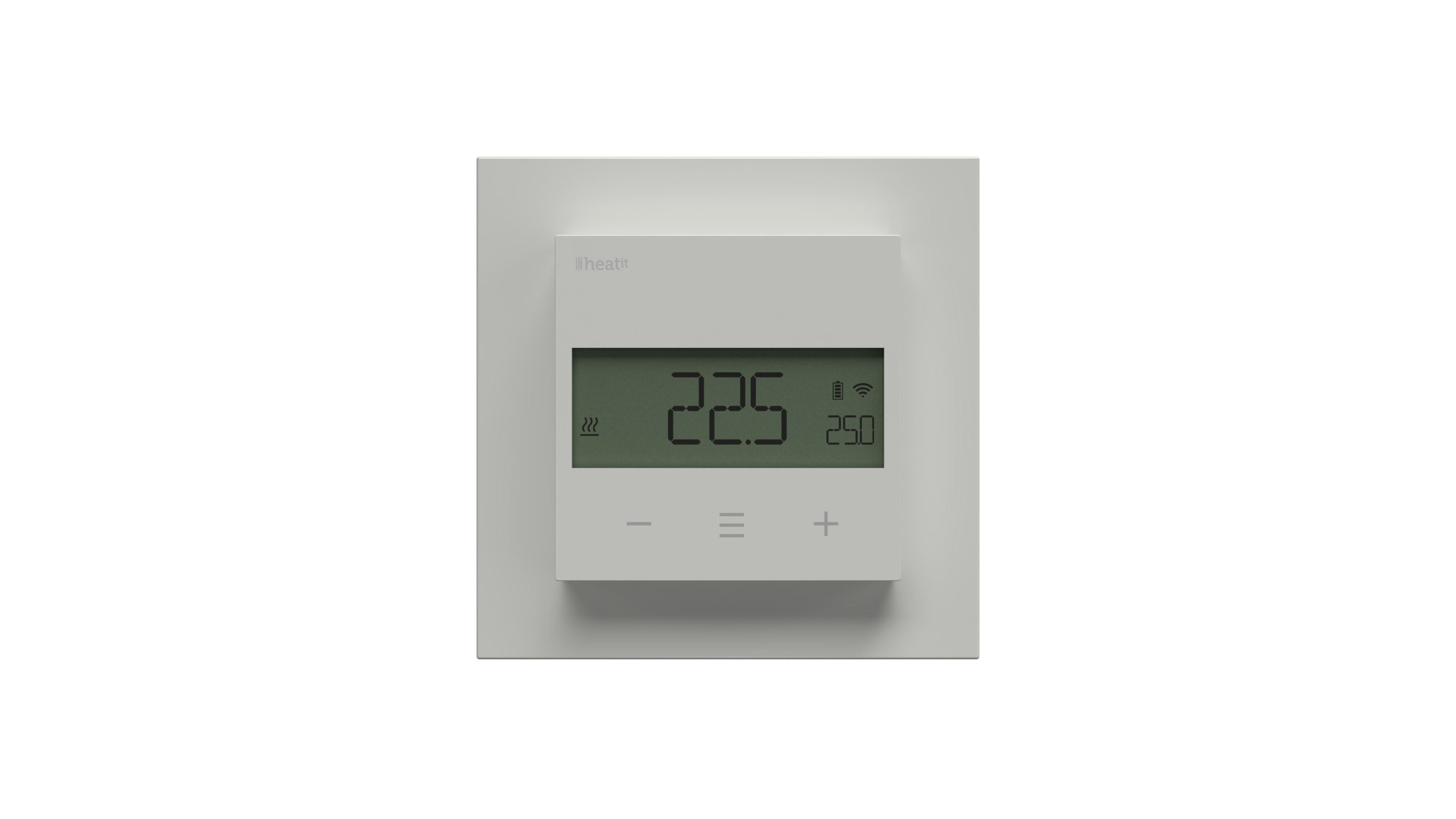 HeatIT Z-Temp3 bezdrôtový Z-Wave termostat biely
