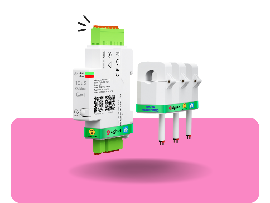 Nous D4Z Smart Zigbee merač spotreby