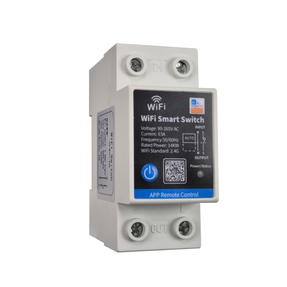 63A Smart WiFi relé na DIN lištu eWelink