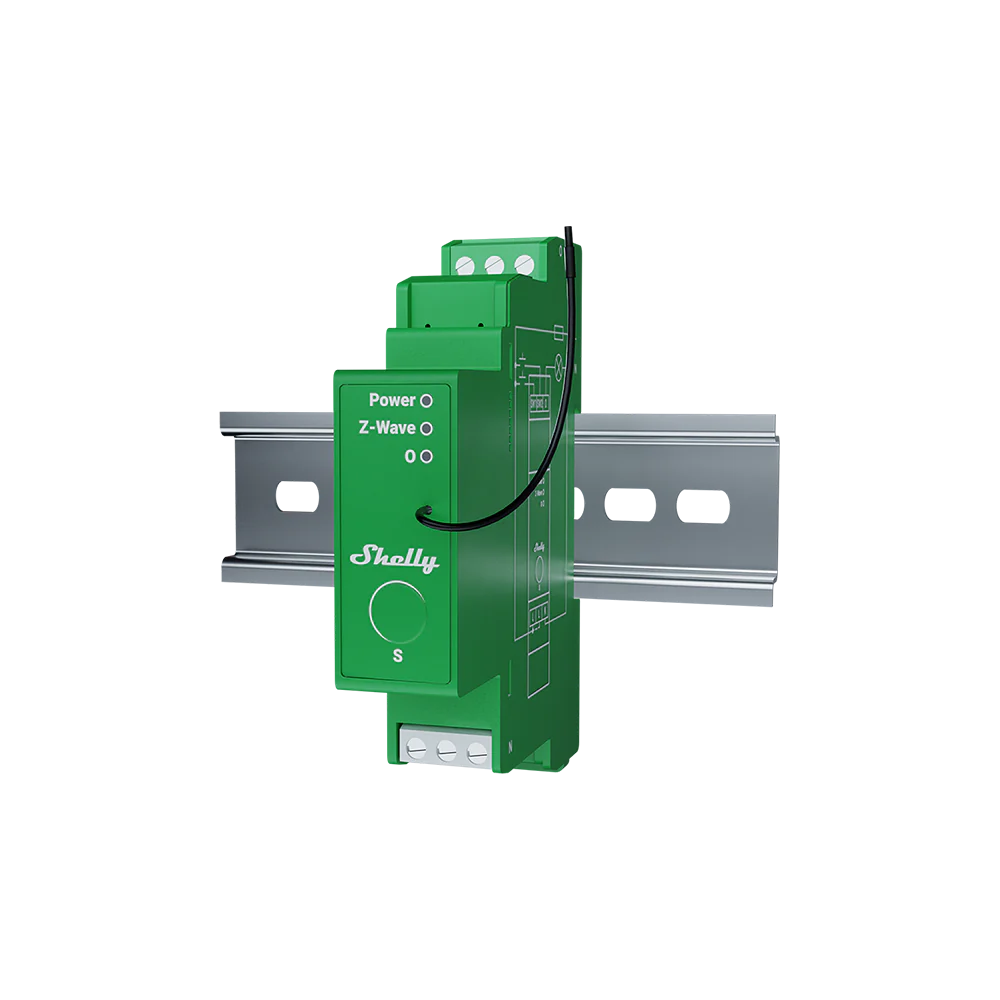 Shelly Wave PRO Dimmer 1PM – Inteligentný Z-Wave stmievač s meraním spotreby 1PM