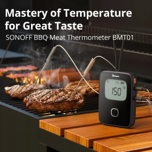 Smart BBQ teplomer na grilovanie Sonoff BMT01 (Bluetooth)