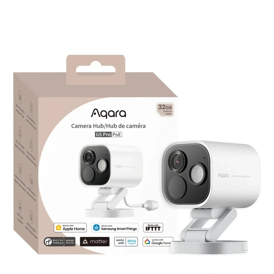 Aqara Camera Hub G5 PRO POE (CH-C03DW) s 32GB MMC