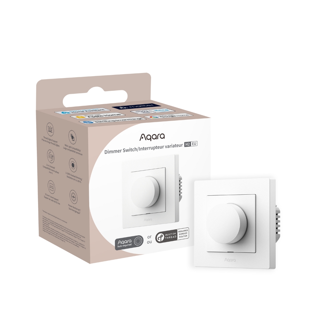 Aqara Dimmer Switch H2 EU Biely (KD-R01D)-(Aqara stmievač)