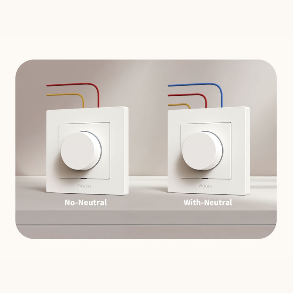 Aqara Dimmer Switch H2 EU Biely (KD-R01D)-(Aqara stmievač)