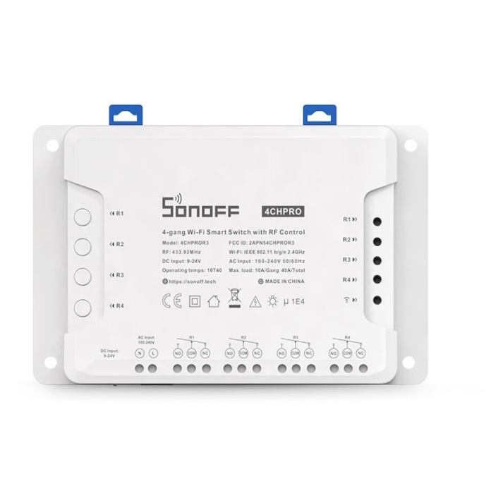Sonoff 4-kanálové Wi-Fi relé