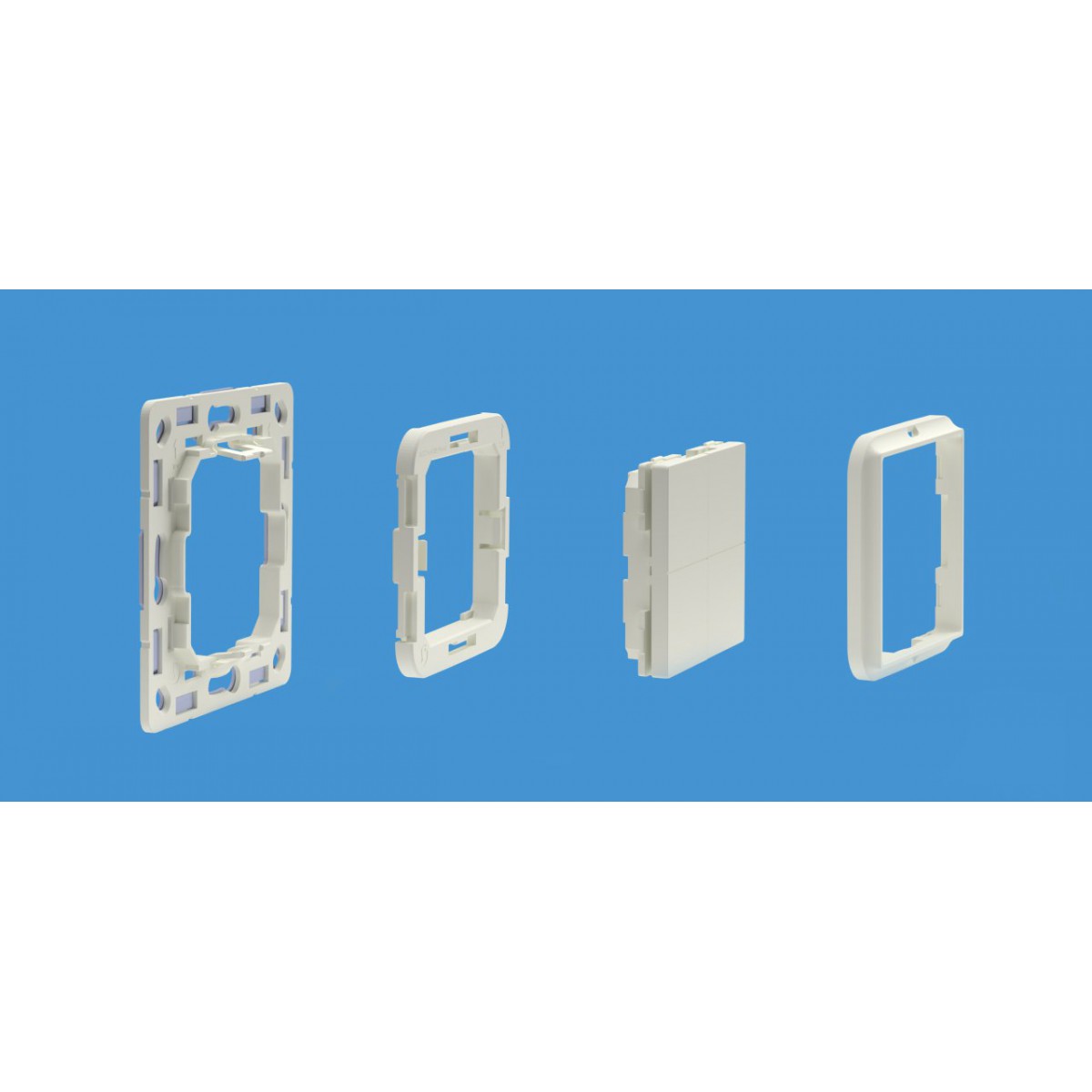Shelly Wall Switch 4 s rámikom Legrand